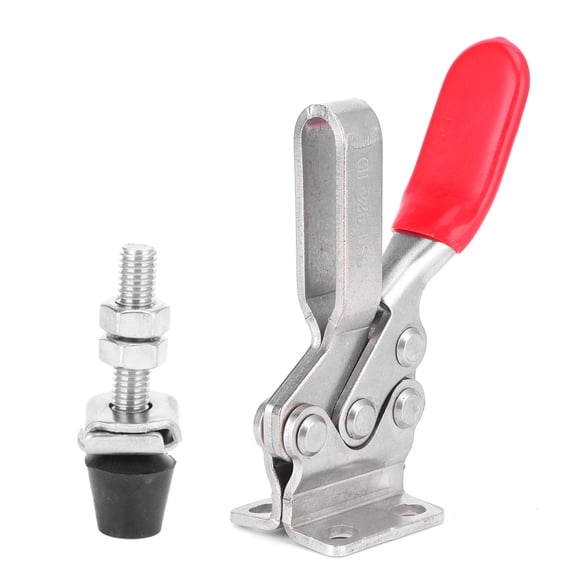 LAZIOEGR Stainless Steel Quick Toggle Clamp 2.76"4.33" Horizontal Fixture for Welding, Woodworking & Electronics
