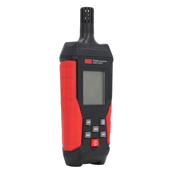 LAZIOEGR TA620A Handheld Digital Temperature Humidity Meter, High Accuracy Indoor Temperature Humidity Gauge Monitor (-20~60 / -4~140, 0~100%RH)