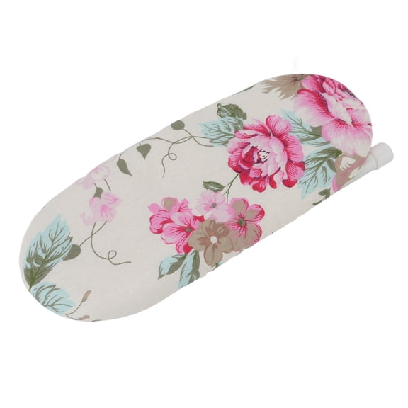 LAZIOEGR Tabletop Ironing Board Heat Resistant Foldable Portable Mini Ironing Board Accessories for Home Travel, 10.24 inches / 26 cm Length, Peony Flower