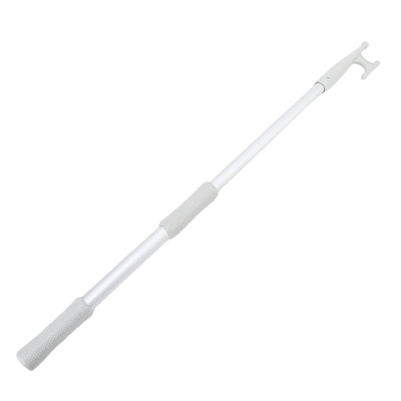 LAZIOEGR Telescoping Boat Hook Pole Non Slip Rubber Scratch Proof Telescopic Aluminum Pole 26-39 Inches
