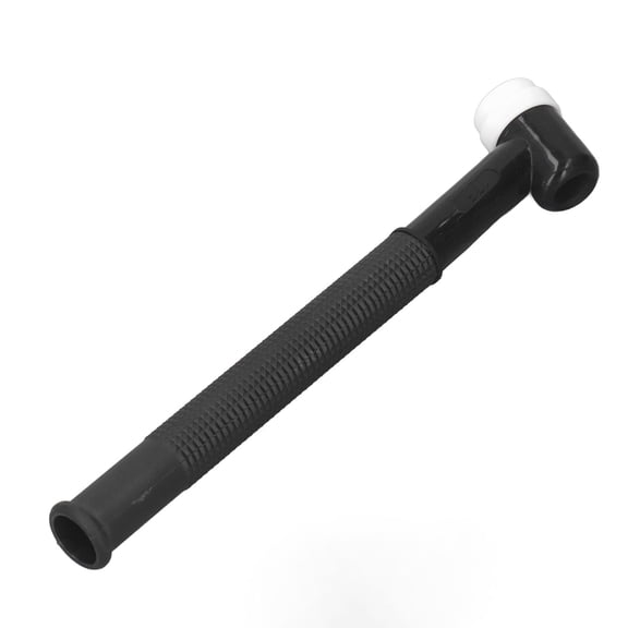 LAZIOEGR Tig Welding Torch Head Bendable Air Cooled Flexible Replacement 17F TIG Welder Accessory with Knurled Handle