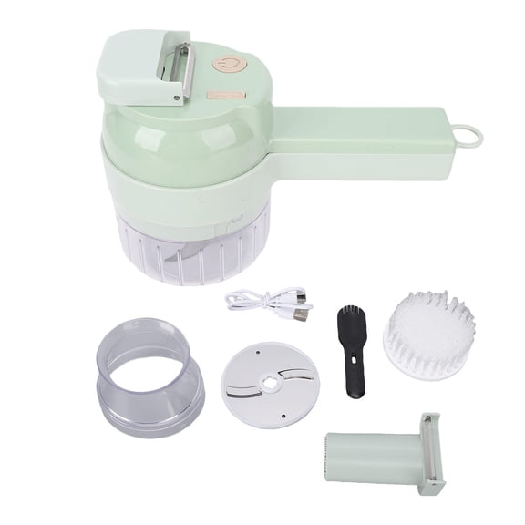LAZIOEGR USB Rechargeable Handheld Vegetable Chopper  1200mAh Battery, Portable & EasyClean Electric Food Processor for Home Use