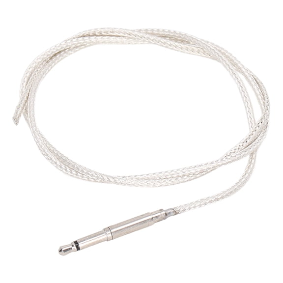 LAZIOEGR Ukulele Pickup Stick Soft Strip Under Saddle Piezo Bridge with 2.5mm Audio Plug, Silver Replacement Parts for Stringed Instruments (3.94 inches / 10 cm)