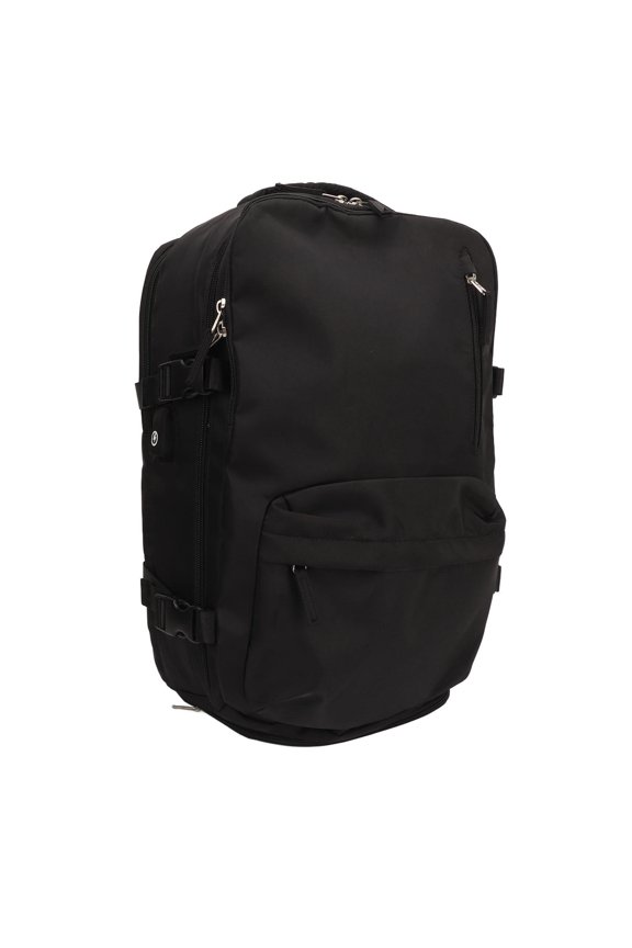 Ultra‑Large Travel Backpack – Lightweight, Waterproof, Multi‑Compartment, Secure Hidden Pocket, 18.9"×14.17"×2.76", Black