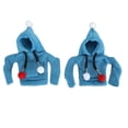 thumbnail image 1 of LAZIOEGR Universal Velvet Handlebar Hoodie Cover – Decorative Knob Protector for Scooters, Tricycles & Handbrakes, Blue, 1 of 8