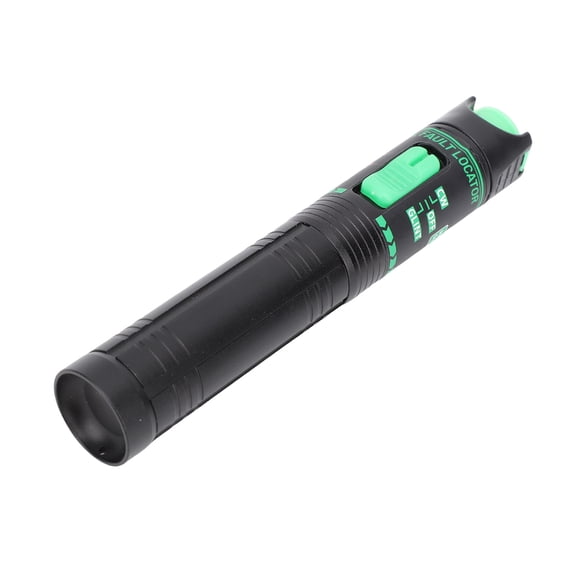 LAZIOEGR Visual Fault Locator Pen 30KM Rechargeable Fiber Optic Cable Tester Non Touch Portable Green Light Tool for CATV Network Testing 6.3 inches / 16 cm