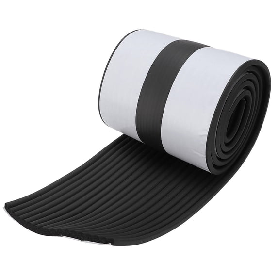 LAZIOEGR 1PC W-Shaped Baby Corner Guard for 0-6 Years – Thickened Edge Protector (6.3"×7.9"), Black, Easy-Stick for Furniture or Wall Corners