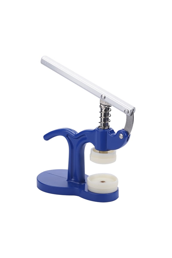 Watch Back Case Cover Press Closer Watchmaker Presser Repair Tool Kit With 12 Exquisite Compression Dies For Battery Replacement And Case Closing Blue 7.08 Inches / 18.0 cm