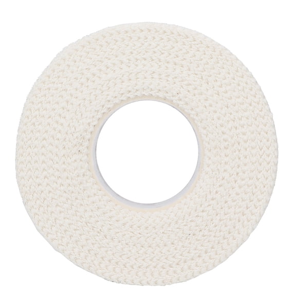 LAZIOEGR White Picot Edge Sports Tape First Aid Strap Band Finger Ankle Care Bandage Tape (1.0 inch / 2.5 cm x 393.7 inches / 10 m)
