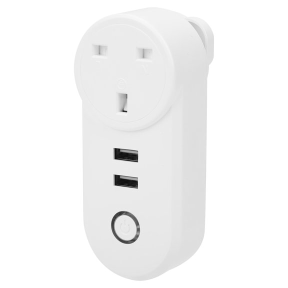 LAZIOEGR WiFi Smart Plug Power Socket Wireless Timer Remote Control LSPA2 100-240VAC 16A UK Plug