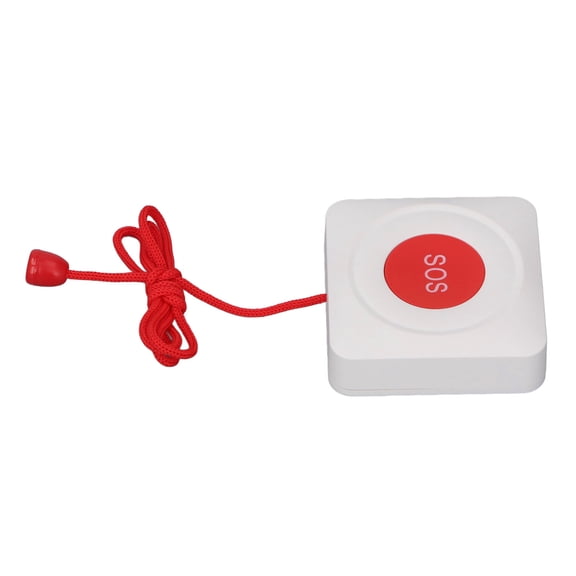 LAZIOEGR WiFi Wireless Caregiver Pager Call Button App Notification Water Resistant Emergency SOS Pull Cord Alert Button