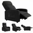 thumbnail image 1 of LAZY BUDDY 3 in 1 Adjustable Recliner Chair, Fabric Recliner Sofa for Adults with Side Pocket, Home Theater Seating with Lumbar Support & Backrest for Living Room, 1 of 12