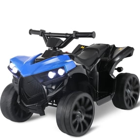 LAZY BUDDY 6V Powered Ride-on Toy for Kids, Toddler 4-Wheeler Quad ATV Play Car with 1.8mph Max Speed, for 2-4 Years Boys Girls