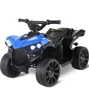LAZY BUDDY 6V Powered Ride-on Toy for Kids, Toddler 4-Wheeler Quad ATV Play Car with 1.8mph Max Speed, for 2-4 Years Boys Girls