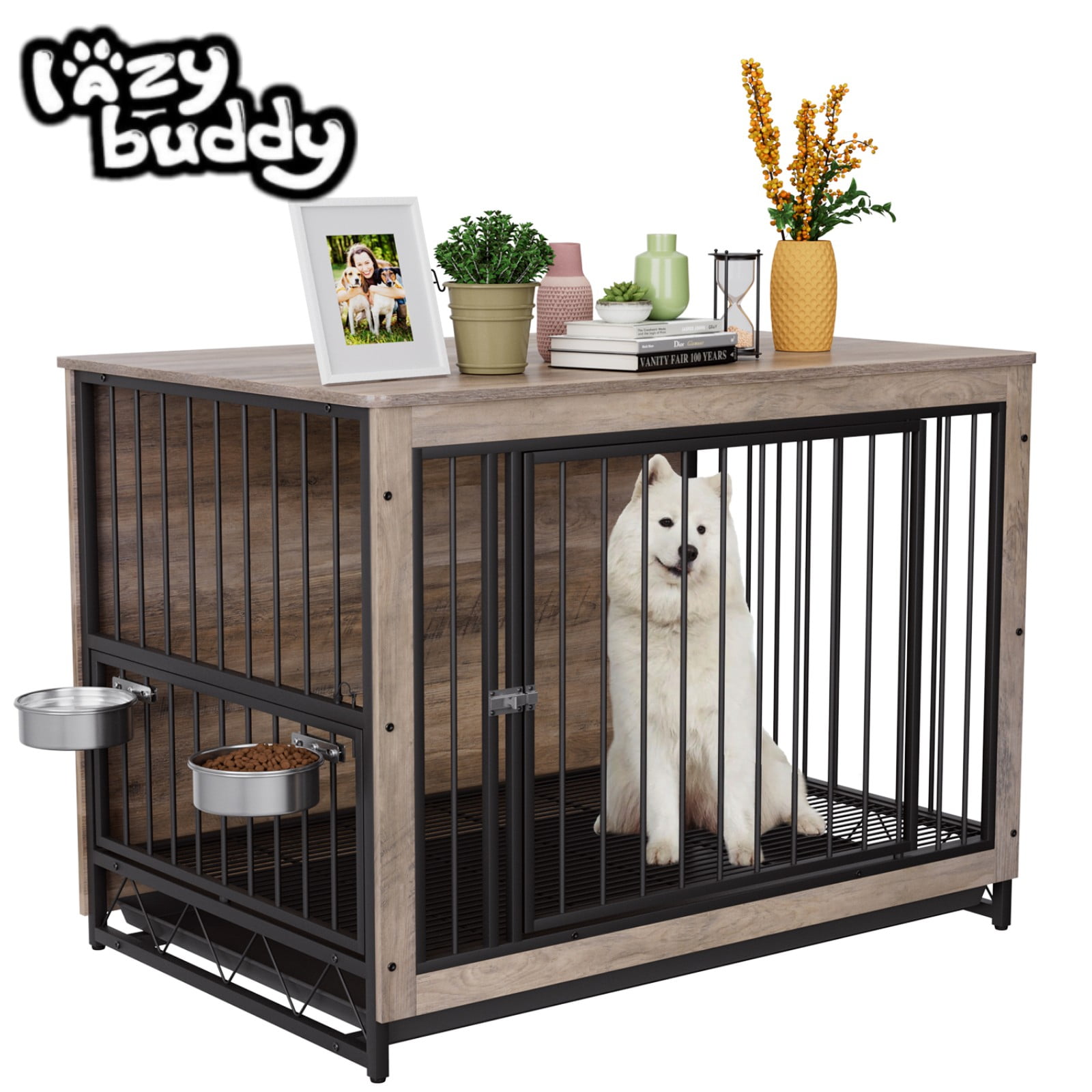 Lazy dog cage hotsell