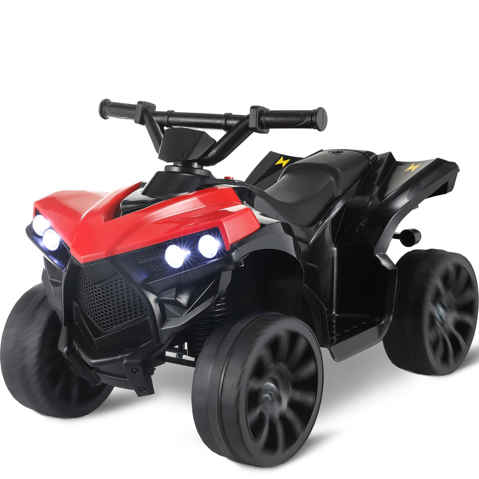 LAZY BUDDY Kids Ride on ATV Toy 6V 4Wheeler Battery Powered Electric