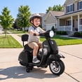 thumbnail image 1 of LAZY BUDDY Licensed Vespa Kids Electric Scooter, 6V Toddler Ride on Motorcycle, Battery Powered Ride-ons for Little Boys Girls, 1 of 10