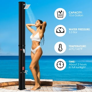 Anself outdoor 2025 solar shower