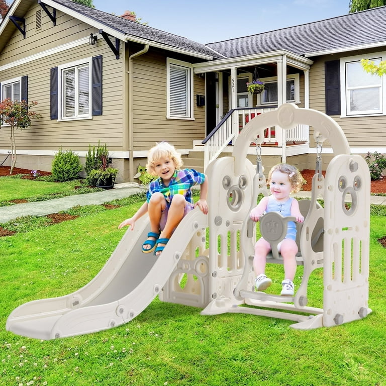 LAZY BUDDY in Toddler Plastic Playground, Outdoor Playset