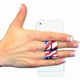 thumbnail image 1 of LAZY-HANDS 201476 2-Loop Phone Grip - Small, Flags, 1 of 1