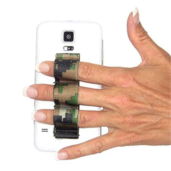 LAZY-HANDS 201490 3-Loop Grip For Oversized Phones - Fits Most Camouflage