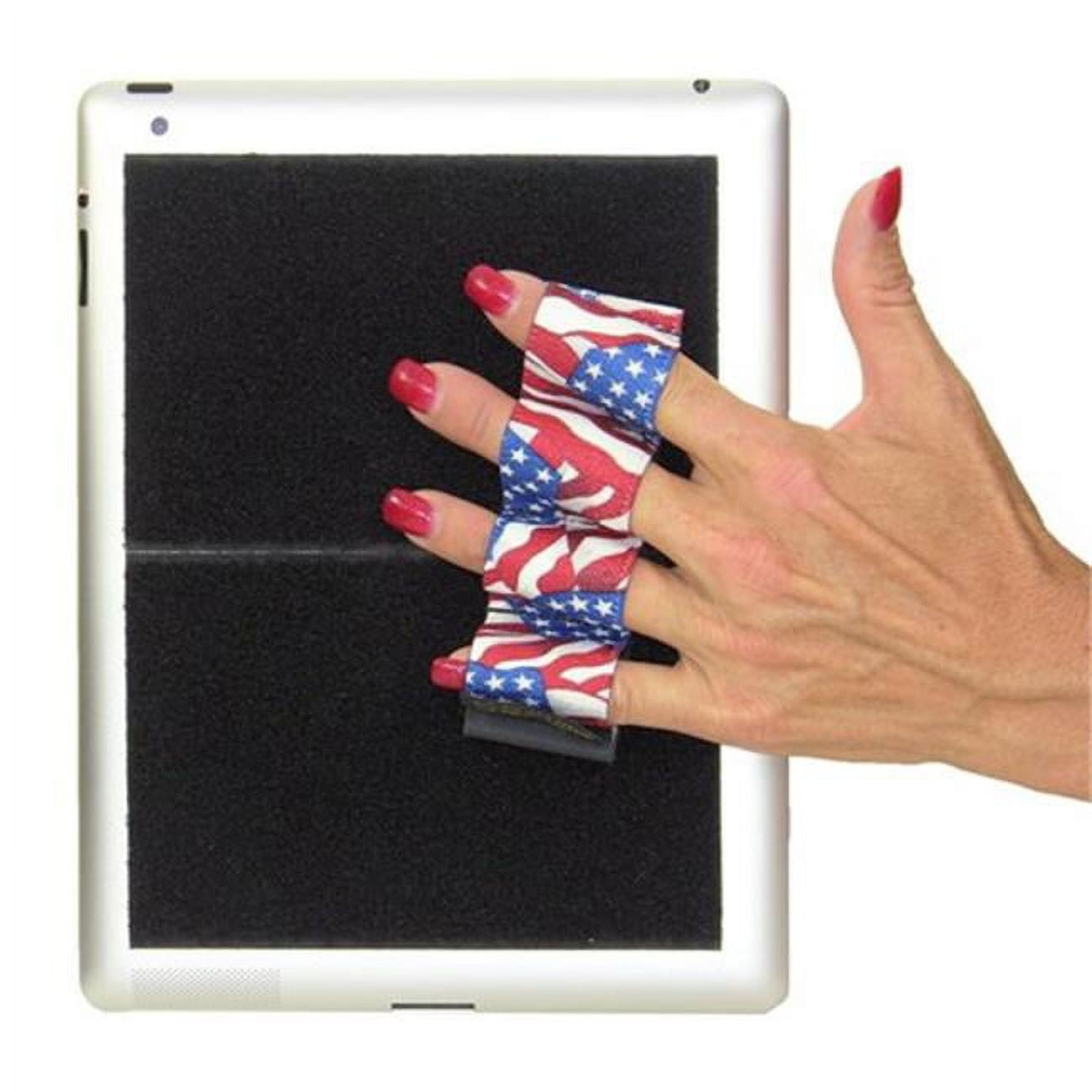 LAZY-HANDS 201536 4-Loop Grip For Tablet XL Grip - Xl Flags