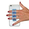thumbnail image 1 of LAZY-HANDS 201595 3-Loop Phone Grip - Extra Large, Blue Hand-In-Circle, 1 of 1