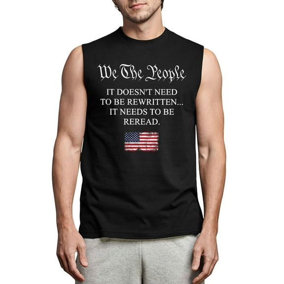 LAZYCHILD American Flag Tank Tops Mens 4th of July Shirts Patriotic Sleeveless Tee