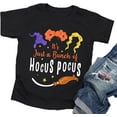 thumbnail image 1 of LAZYCHILD It's Just A Bunch of Hocus Pocus Halloween T Shirt Toddler Boys Girls Sanderson Sister Graphic Tee Shirts, 1 of 3