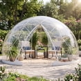 thumbnail image 1 of LAZZO 15x9 Ft Bubble Tent, Outdoor 360°View Garden Dome Tent with Ventilation Windows for Backyard, Patio and Greenhouse Use, 1 of 9