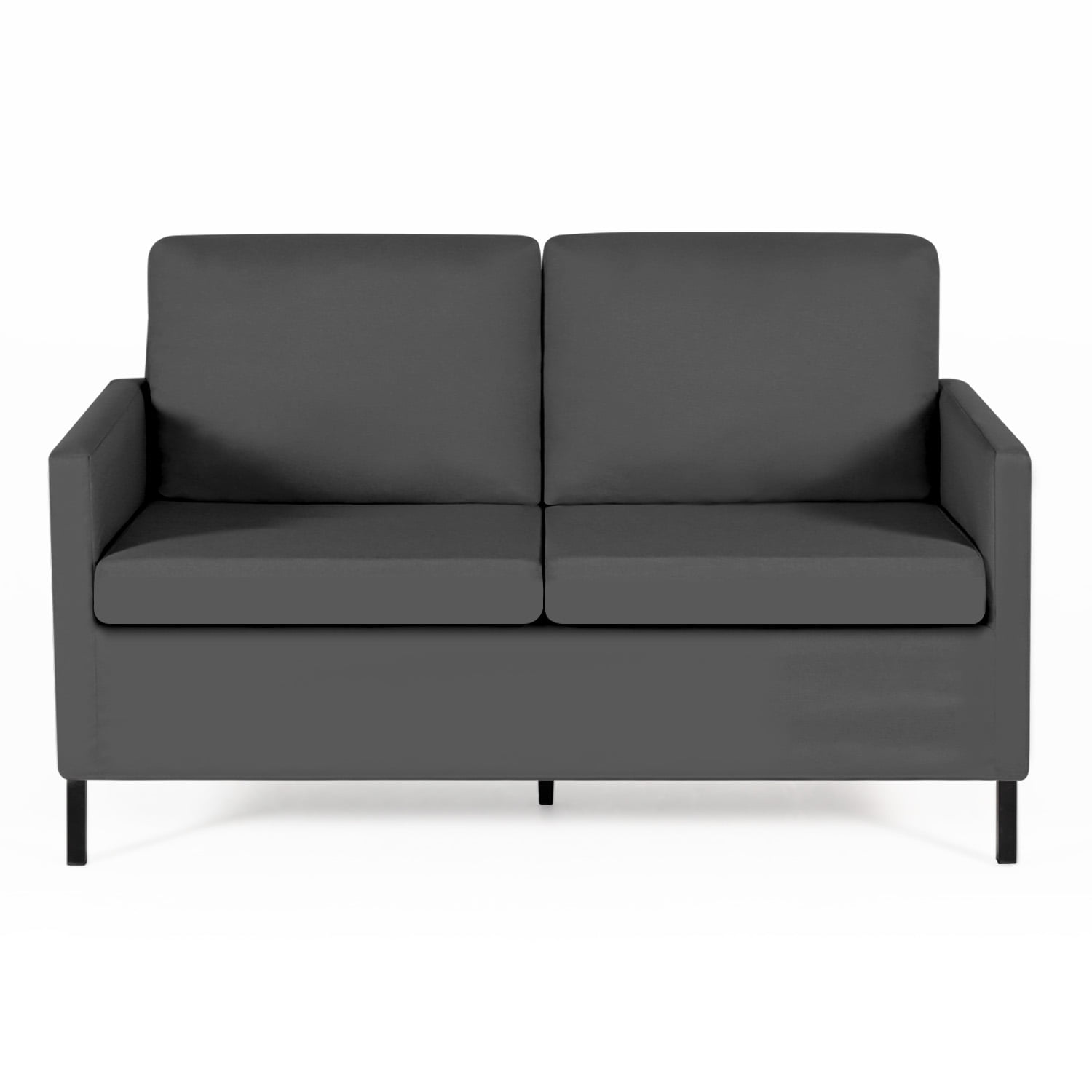 LAZZO Fabric Modern Loveseat Sofa Couch for Living Room, 51" W
