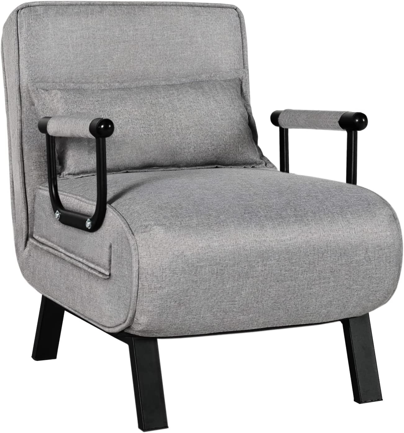 Ainfox Folding Sofa Bed, Convertible Ottoman Chair Chaise Sofa Bed 