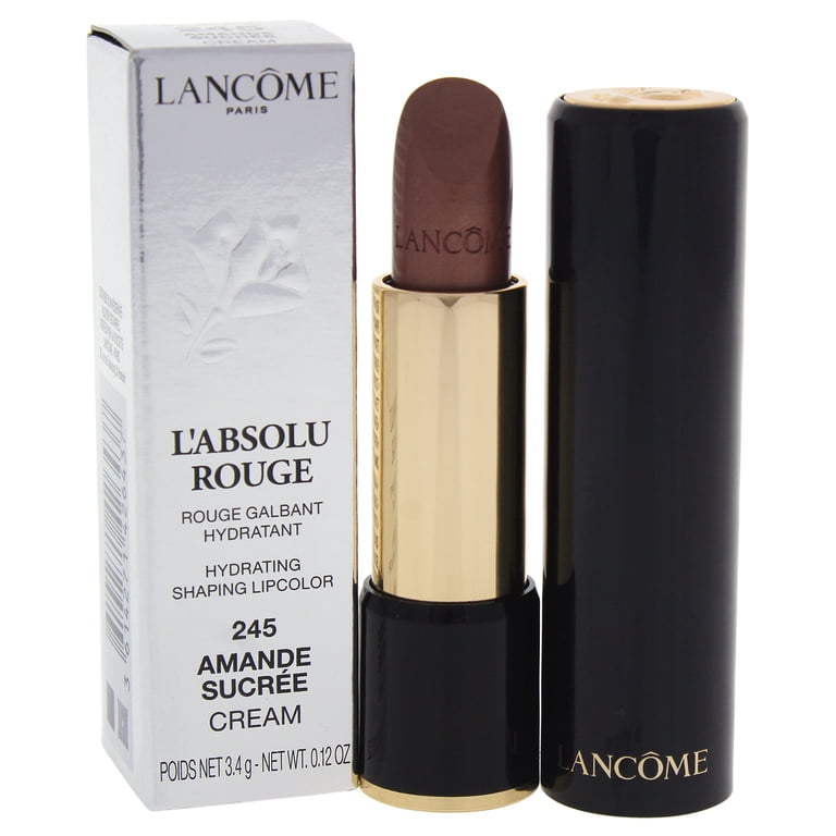 Lancome LAbsolu Rouge Hydrating Lipcolor, 245 Amande Sucree, 0.12
