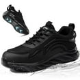 thumbnail image 1 of LAoutun Mens Non-Slip Work Shoes Slip-Resistant Work Sneakers for Kitchen Restaurant & Food Service, 1 of 6