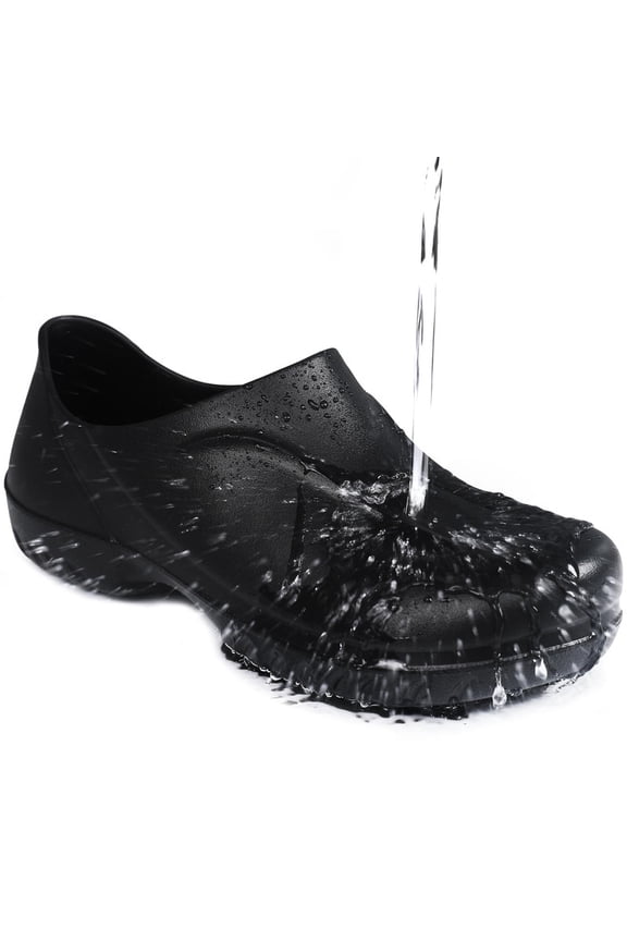 Non Slip Work Shoes for Men Non Slip Clogs Men Slip-Resistant Chef Shoes Slip-on Food Service