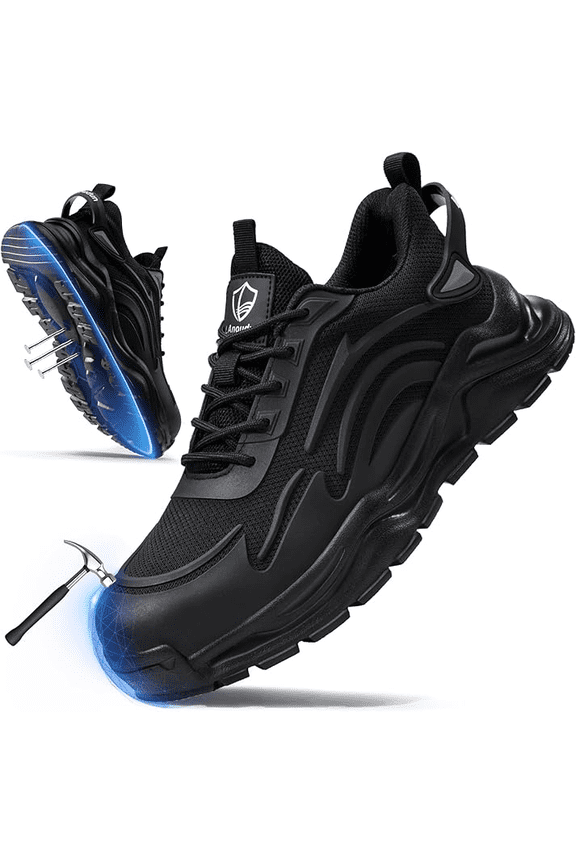 Steel Toe Tennis Shoes for Men Steel Toe Shoes for Men Women Lightweight Work Sneakers