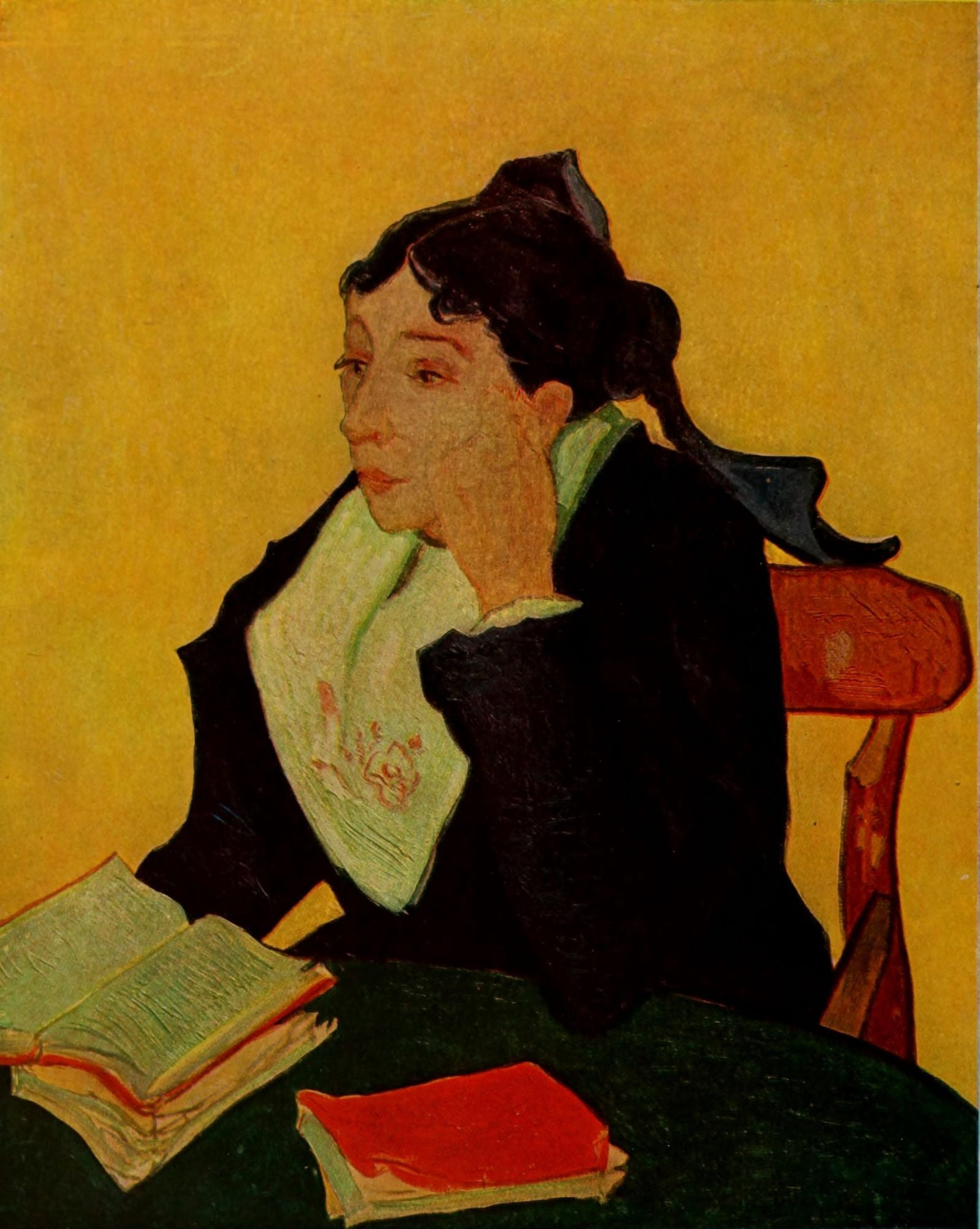 LArlesienne 1887-9 Canvas Art - Vincent Van Gogh (24 x 36)