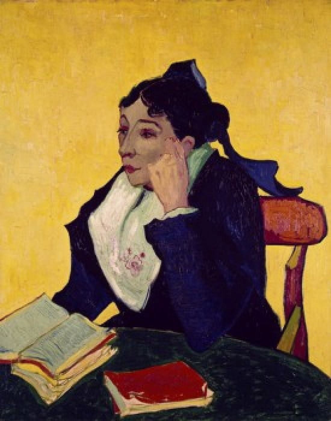 LArlesienne  Madame Joseph Michel Ginoux  1888 Vincent van Gogh (1853-1890 Dutch)  Oil on canvas  Metropolitan Museum of Art New York City Canvas Art - Vincent van Gogh (18 x 24)