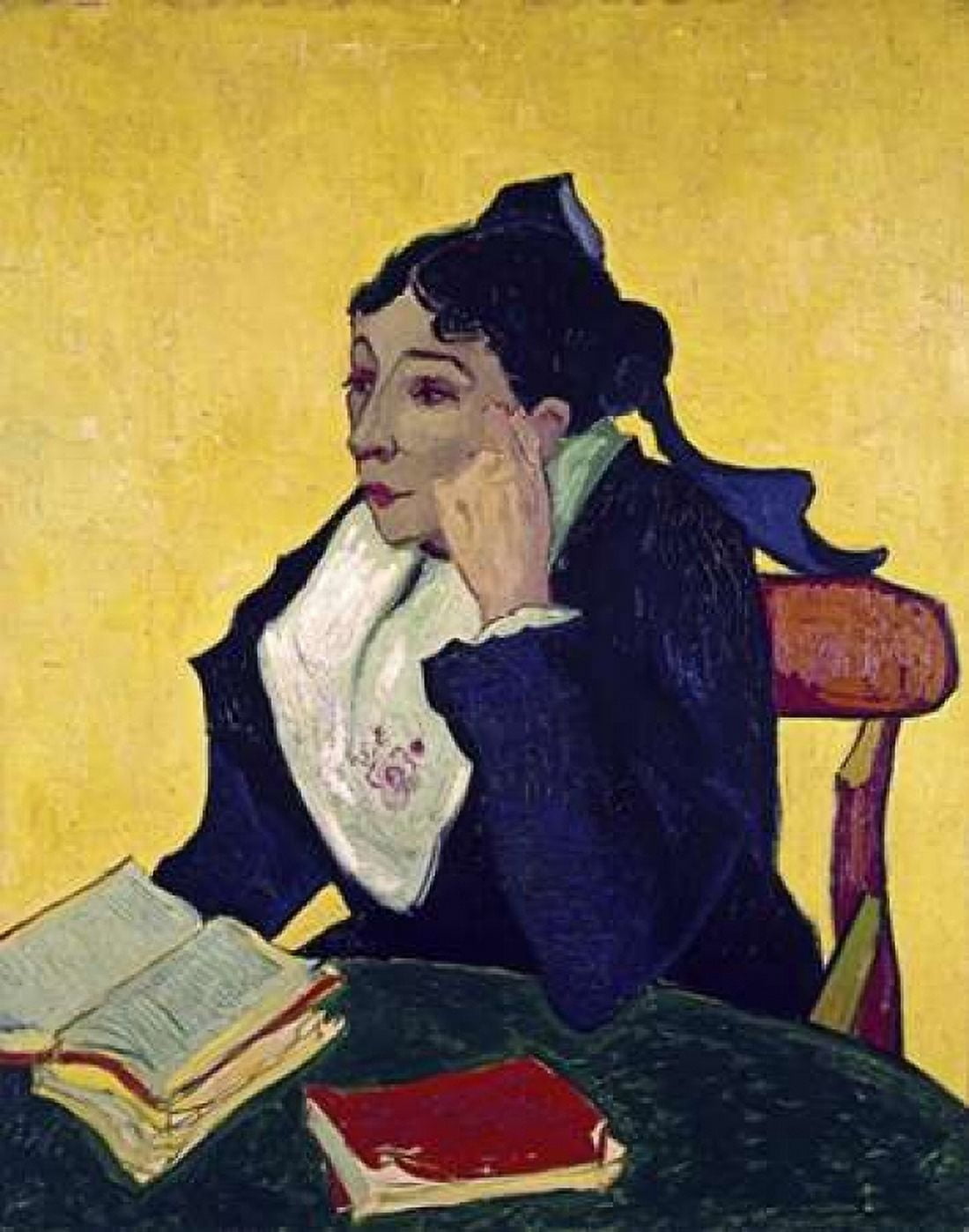 LArlesienne Madame Joseph Michel Ginoux Canvas Art - Vincent Van Gogh (24 x 30)
