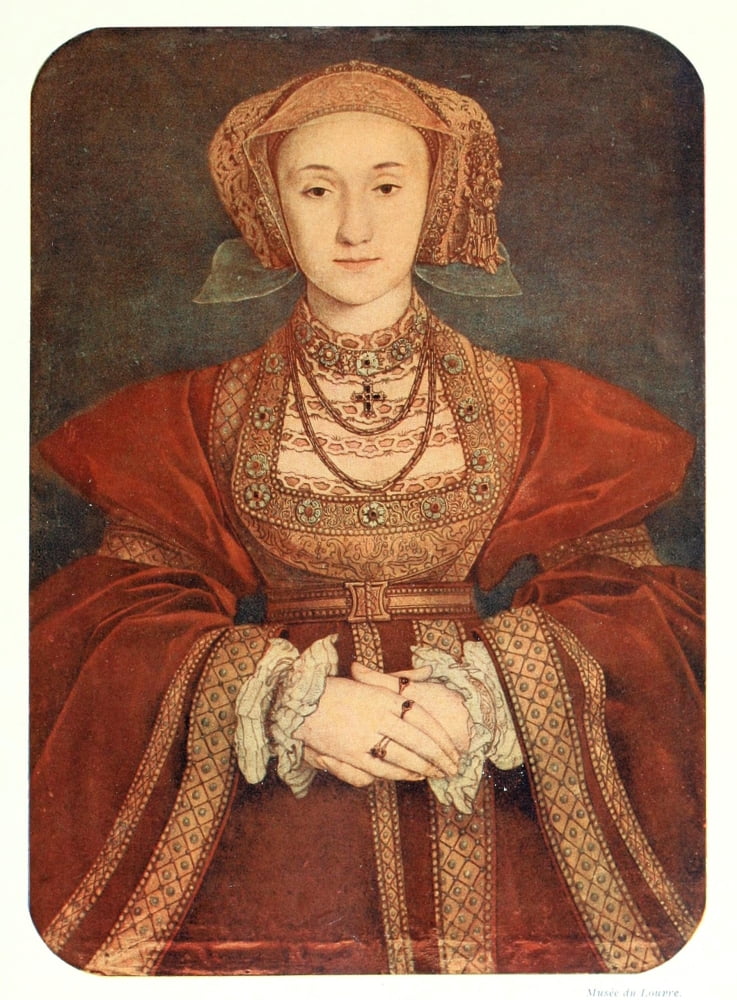 LArt et les Artistes 15 Anne of Cleves Canvas Art - Hans Holbein (24 x 36)