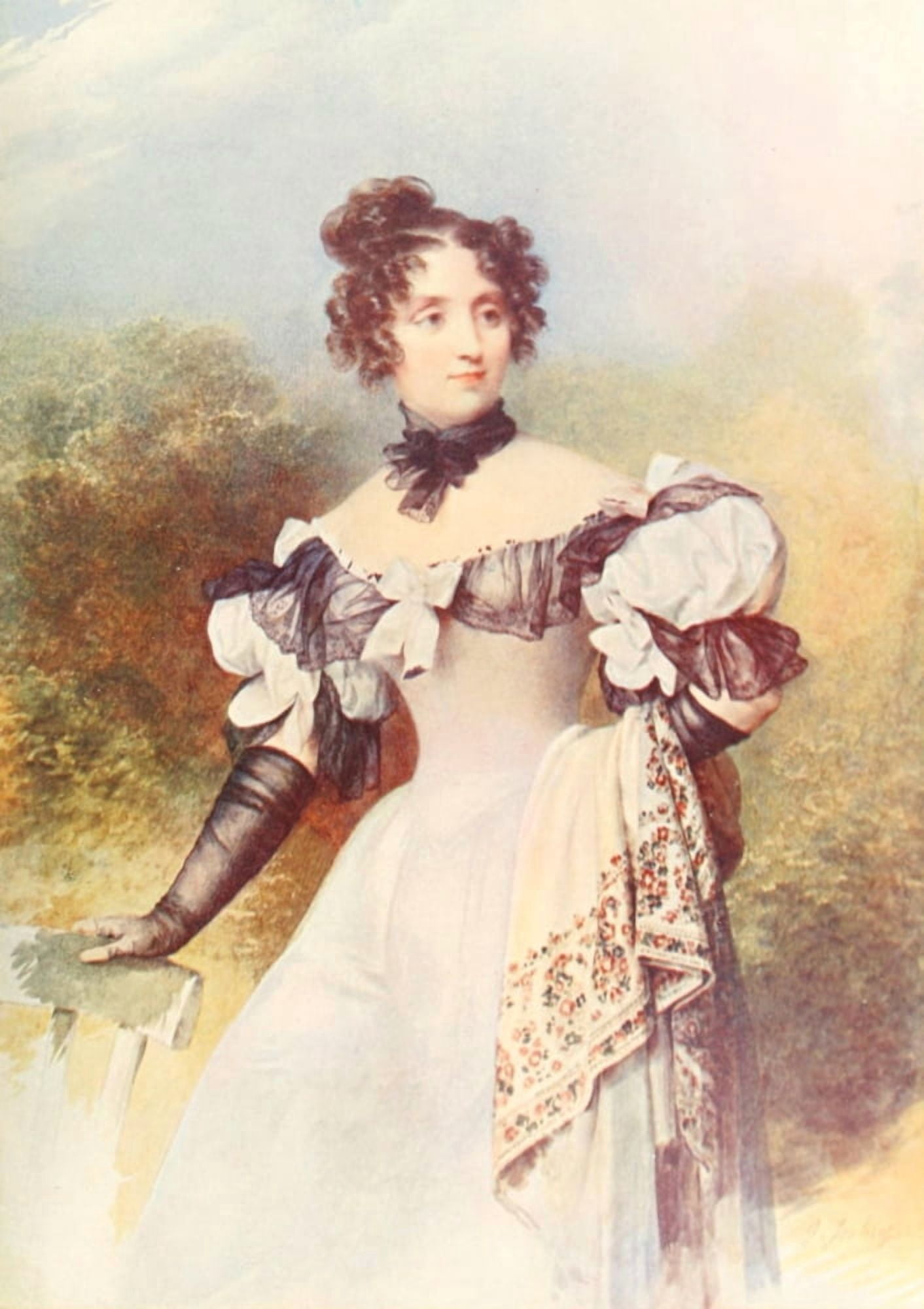 LArt et les Artistes 3 1906 Madame Isabey Canvas Art - Jean-Baptiste Isabey (18 x 24)