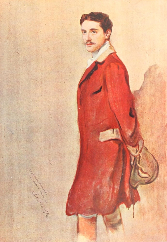 LArt et les Artistes 3 1906 Portrait de M le Duc de Guiche Canvas Art - Philip Alexius de LszlÔø? (24 x 36)