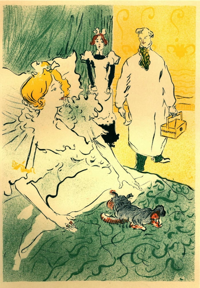 LArtisan Moderne 1896 Canvas Art - H de Toulouse-Lautrec (18 x 24)