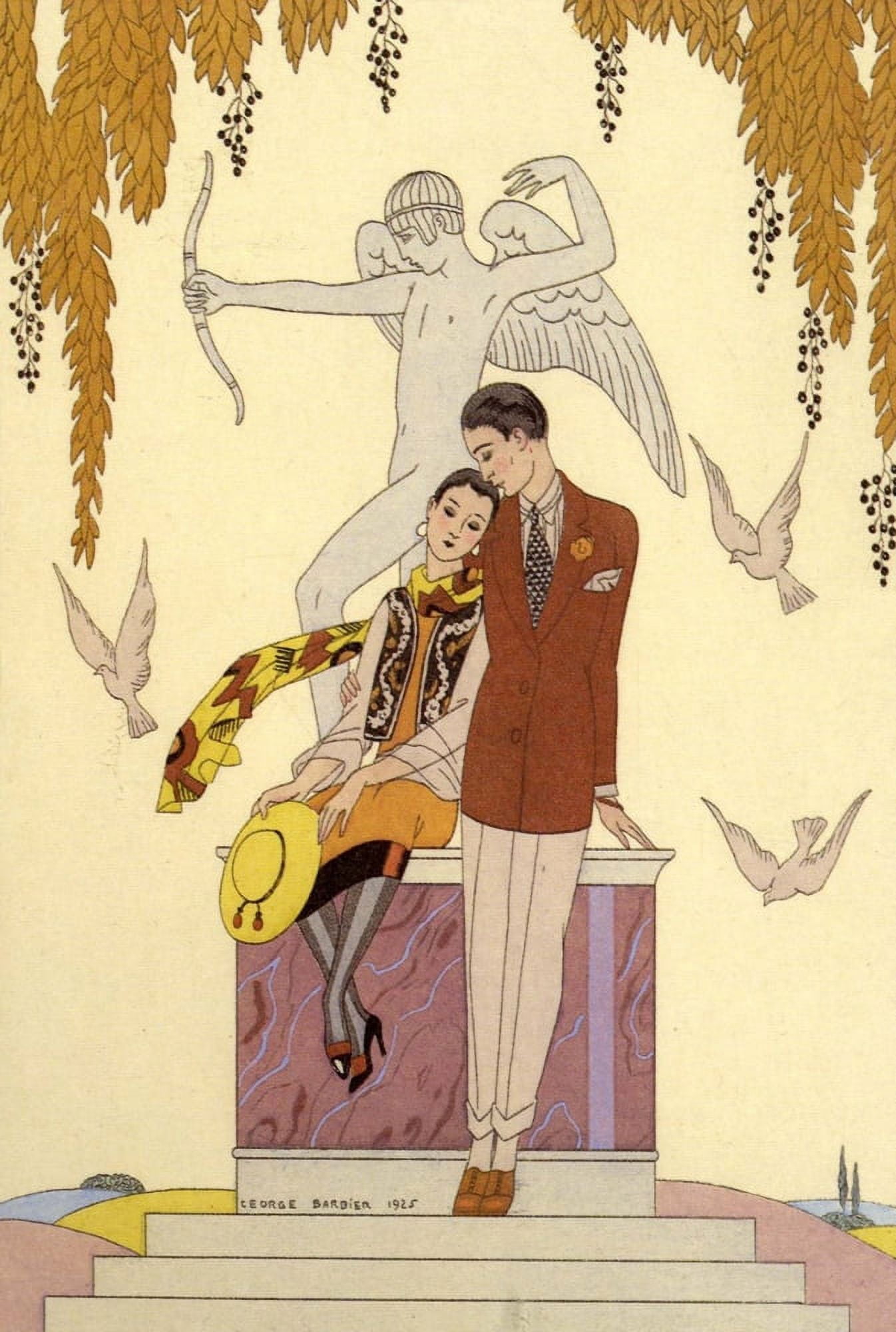 LAutomne Canvas Art - George Barbier (18 x 24)