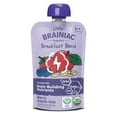 thumbnail image 1 of Little Brainiac Organic Fruit & Oat Toddler Food with BrainPack, Berry Apple Oat, 3.5oz, 1 of 11