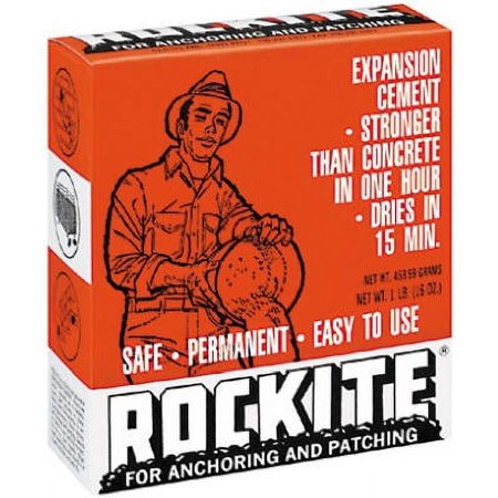 LB Box Rockite Anchoring Cement, Each