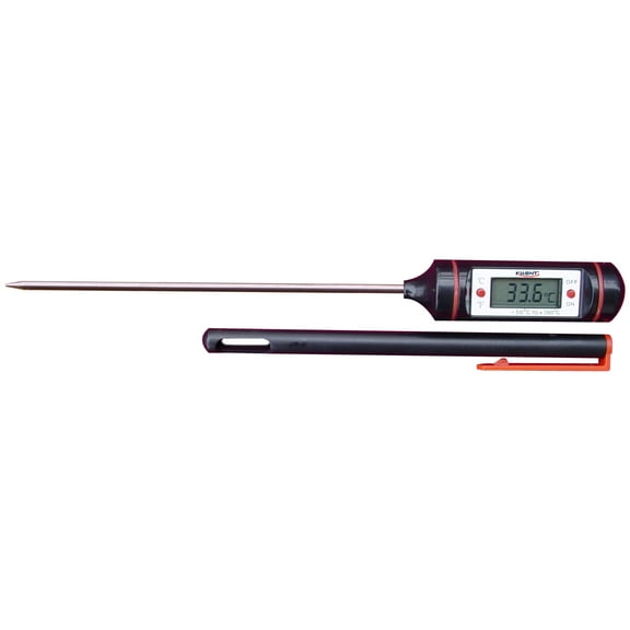 Digital Thermometer with Stainless Steel Sensorprobe, WT-1