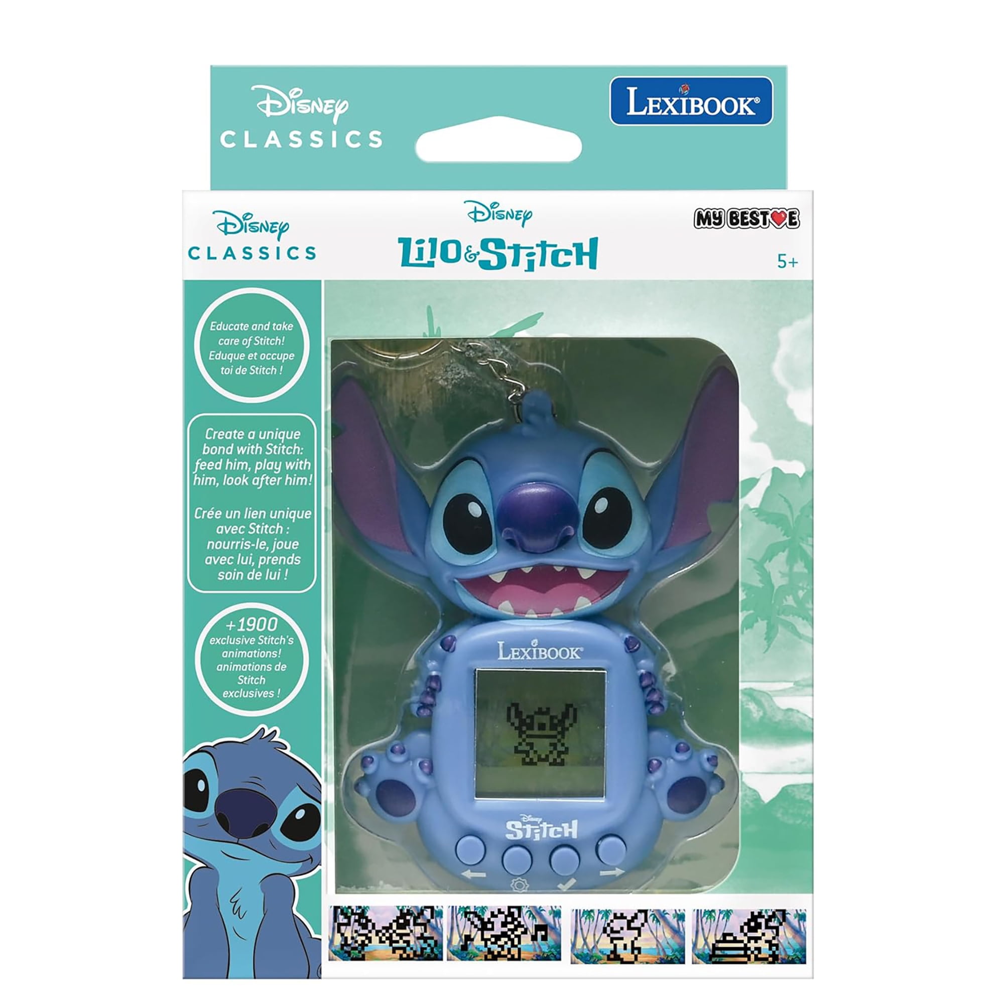 Disney Stitch My Best-E® Console with LCD Screen–Virtual Pet Game