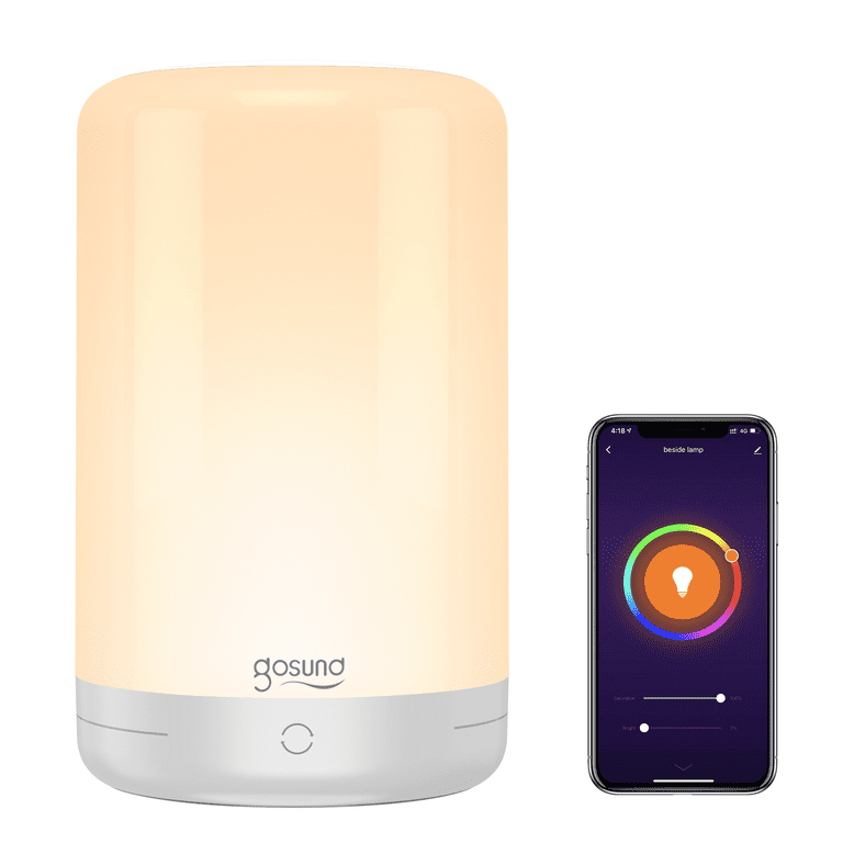 Alexa controlled bedside lamp sales