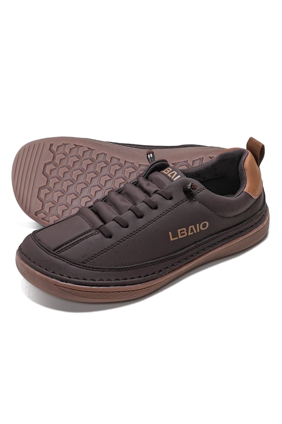 Leather Barefoot Shoes Wide Toe Box Zero Drop Slip-on for Women
